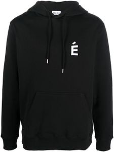 Études Studio hoodie à patch logo Klein - Noir