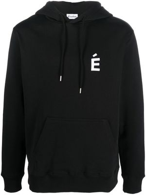 Études Studio hoodie à patch logo Klein - Noir