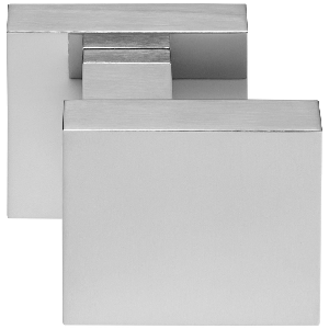 Formani | Voordeurknop LSQ60V Vast op Rozet | RVS