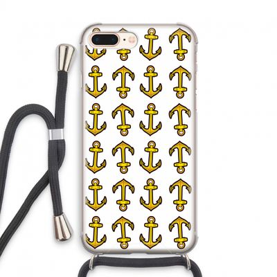 Musketon Anchor: iPhone 7 PLUS Transparant Hoesje met koord