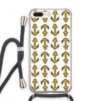 Musketon Anchor: iPhone 7 PLUS Transparant Hoesje met koord