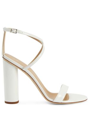 Giuseppe Zanotti sandales à plateforme Tara 110 mm - Blanc