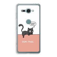 GSM poes: Sony Xperia XZ2 Compact Transparant Hoesje