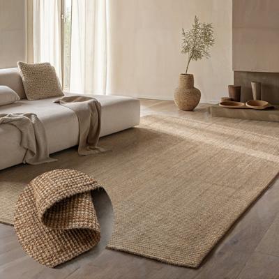 Handgeweven Jute Vloerkleed - Naturel 150x80cm - Jute - Dekbed-Discounter.nl Handgeweven Jute Vloerkleed - Naturel 150x80cm - Jute - Dekbed-Discounter.nl