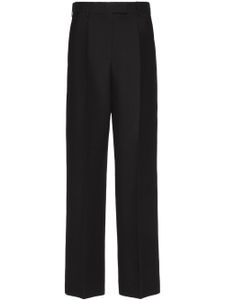 Valentino Garavani pantalon de tailleur Crepe Couture - Noir