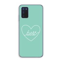 Best heart pastel: Samsung Galaxy A03s Transparant Hoesje