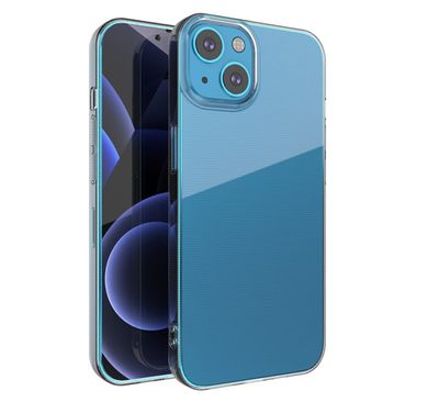 Casecentive Silicone case iPhone 13 transparant