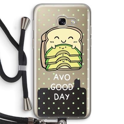 Avo Good Day: Samsung Galaxy A5 (2017) Transparant Hoesje met koord