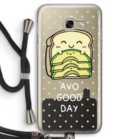 Avo Good Day: Samsung Galaxy A5 (2017) Transparant Hoesje met koord