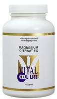 Vital Cell Life Magnesium citraat 80 mg poeder 100 Gram