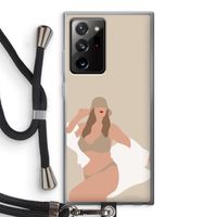 One of a kind: Samsung Galaxy Note 20 Ultra / Note 20 Ultra 5G Transparant Hoesje met koord
