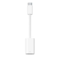 Apple MUQX3ZM/A tussenstuk voor kabels USB Type-C Lightning Wit - thumbnail
