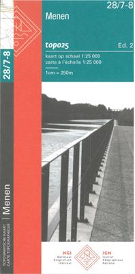 28/7-8 Topo25 Menen | NGI - Nationaal Geografisch Instituut1