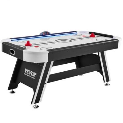 VEVOR Luchtaangedreven Hockeytafel Sport Hockey Spel Duwers Pucks LED 1,83m