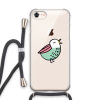 Birdy: iPhone 8 Transparant Hoesje met koord