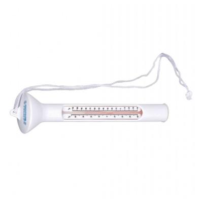 Zwembad water thermometer - wit - drijvend - kunststof - 19 cm Zwembad water thermometer - wit - drijvend - kunststof - 19 cm