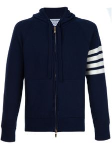 Thom Browne sweat zippé - Bleu