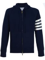 Thom Browne sweat zippé - Bleu - thumbnail