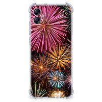 Samsung Galaxy A04e Anti Shock Bumper Case Vuurwerk