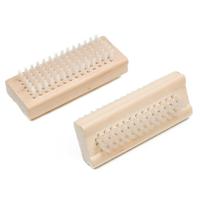 Benson Care Nagelborstel set - 2-delig - hout - naturel - nagel verzorging