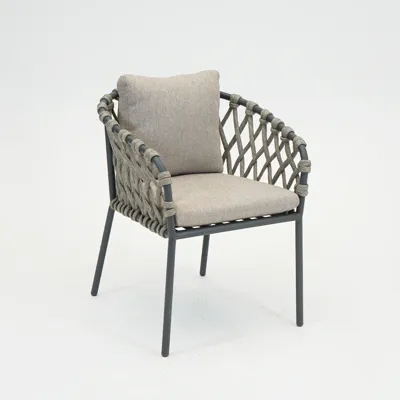 Tanami eetstoel antraciet