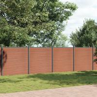 Schuttingpaneel 872x186 cm HKC bruin