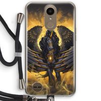 Pegasus: LG K10 (2017) Transparant Hoesje met koord