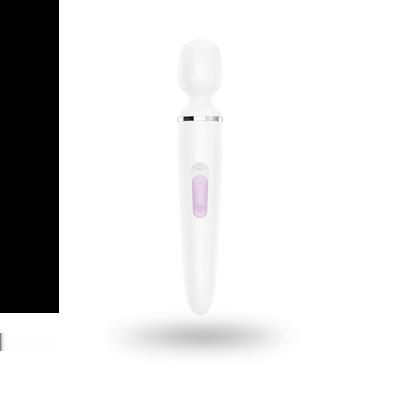 Satisfyer Wand-er Woman - Wand Vibrator - Wit/Chroom