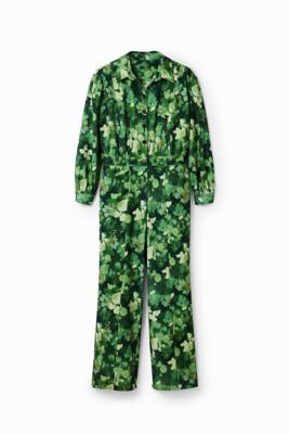 Worker jumpsuit met camouflage - GREEN - L
