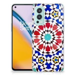 OnePlus Nord 2 5G TPU Siliconen Hoesje Mozaïek