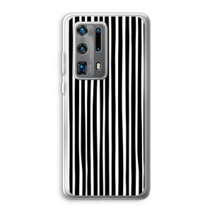 Stripes: Huawei P40 Pro Plus Transparant Hoesje
