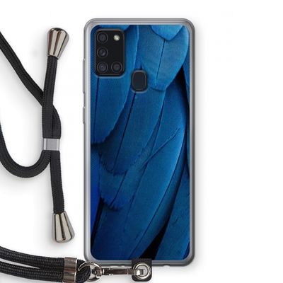 Pauw: Samsung Galaxy A21s Transparant Hoesje met koord