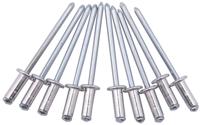 Dresselhaus Blind rivets 4.0 x 10.0mm aluminum/steel, flat head