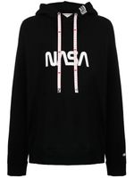 Maison MIHARA YASUHIRO hoodie en coton biologique à imprimé Nasa NASA - Noir - thumbnail