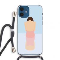 Mirror: iPhone 12 mini Transparant Hoesje met koord