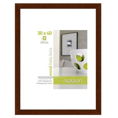 Nielsen Design nielsen fotolijst 8988019 apollon wenge 30x40 / 21x29,7 cm