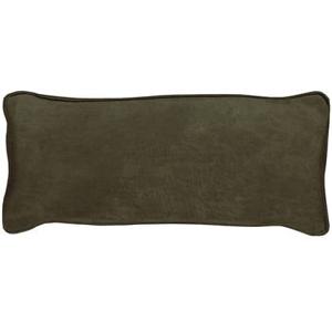 WOOOD Bean Kussen - Recycle Leer - Army - 30x70x20