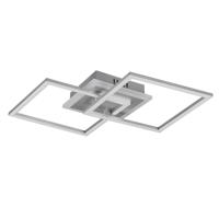 Trio Vierkante plafonnièreVenida 57cm grijs - R62793187