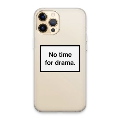 No drama: iPhone 13 Pro Max Transparant Hoesje
