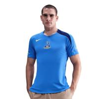 Nike Tottenham Hotspur Strike Trainingsshirt 2025-2026 Blauw Donkerblauw Felgeel