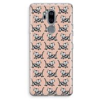 Zwarte poes: LG G7 Thinq Transparant Hoesje