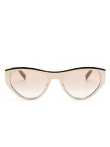 Givenchy lunettes de soleil à monture papillon - Or