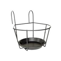 Esschert Design balkonpothanger grijs s