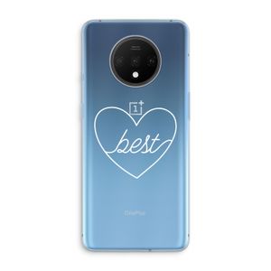 Best heart pastel: OnePlus 7T Transparant Hoesje