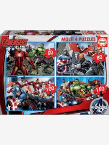 Set met 4 puzzels 50 tot 150 stukjes Multi 4 Marvel® Avengers EDUCA  bunt