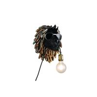 Trio WandlampLeo zwart - R26631702