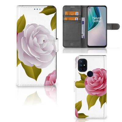 OnePlus Nord N10 Hoesje Roses OnePlus Nord N10 Hoesje Roses
