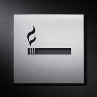 Roken pictogram Phos Design vast -OP IS OP!