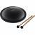 Meinl Sonic Energy Small Steel Tongue Drum F Minor compacte handpan zwart