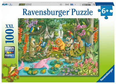 Ravensburger puzzel 100 XXL stukjes het jungle orkest
